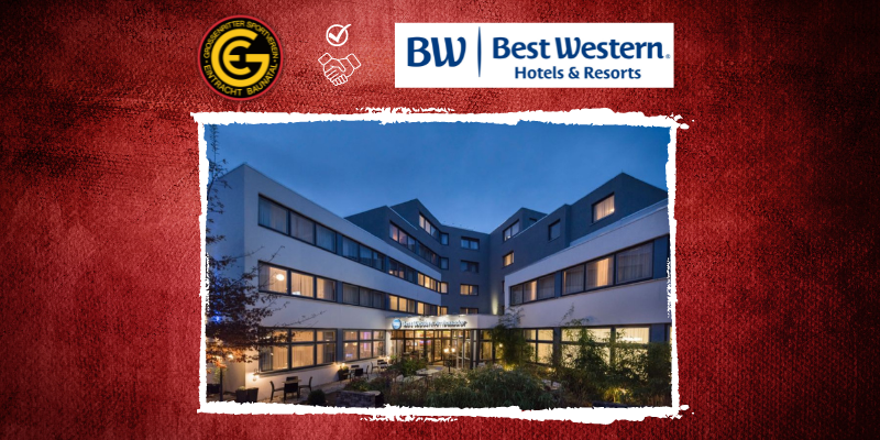 Best Western Hotel & Eintracht Baunatal verlängern Partnerschaft